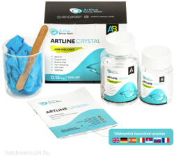  Artline Crystal Epoxy Resin készlet - kisebb öntvényekhez - 0, 15 kg