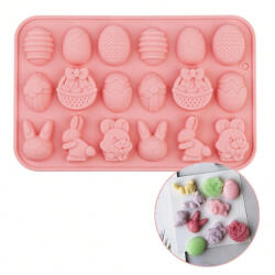  Húsvéti szilikon öntőforma illatviasz készítéséhez