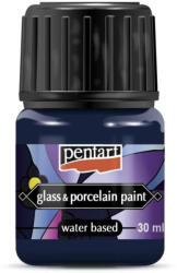  Üveg és porcelánfesték, kerámiapor színező - kék