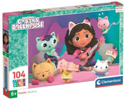 Clementoni 25033 Super Color puzzle - Gabi babaháza (104 db) (25033)