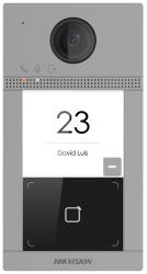 Hikvision IP kaputelefon - DS-KV8113-WME1 (2MP, kültéri egység, 1 lakásos, IP65, IR, I/O, wifi, Mifare kártyaolvasó) (DS-KV8113-WME1) - alarmtrade