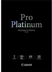 Canon PT-101 Fotópapír, tintasugaras, A4, 300 g, fényes, 20 lap, CANON (2768B016/PT-101) - kellekanyagonline