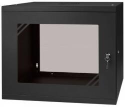 Stalflex 19" 9U Fali Rack Szekrény - 520x460 - Fekete