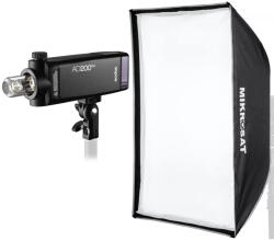 Godox AD200PRO II - 60x90 Softbox Szett (200W - 60x90 - 2, 6m)
