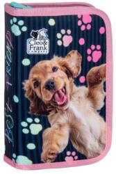 DERFORM Cleo és Frank - Best Friends kutyás kihajtható töltött tolltartó (PWJCF44)