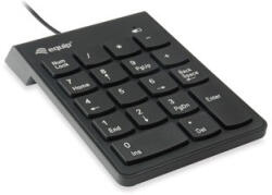 EQUIP Equip-Life Numerikus billentyűzet - 245205 (USB, fekete) (245205) - ipkameradiszkont