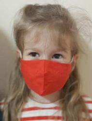  Mosható Maszk Pamut Szájmaszk Gyerek Piros