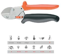 Löwe 5109 rávágós metszőolló forgónyeles 17, 5cm