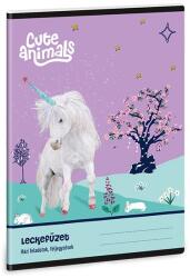 Ars Una Cute Animals: Unicorn A/5 38 lapos leckefüzet (50844487)