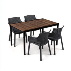 Keter Romen 4+1 szett dió-grafit 260568_247234_4