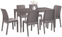 Leziter Pauli 6+1 szett cappuccino LBIODITA_LBIVANTA_6