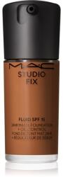 MAC Cosmetics Studio Fix Fluid SPF 15 24HR Matte Foundation + Oil Control матиращ фон дьо тен SPF 15 цвят NC50 30ml