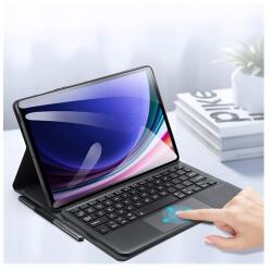 Dux Ducis Dux ducis tk bluetooth billentyűzet + touch pad, asztali tartó, qwerty, ceruza tartó, fekete, kompatibilis: Samsung Galaxy Tab S10 Lite LTE, SM-X406, / Galaxy Tab S10 Lite WIFI, SM-X400, / Galaxy Tab