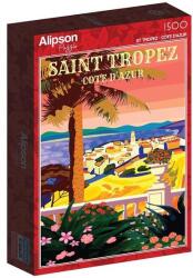 Alipson Puzzle 1500 db-os puzzle - St Tropez - French Riviera (50109) (50109)