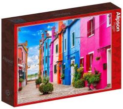Alipson Puzzle 500 db-os puzzle - Burano's Colourful Alleyway (50225) (50225)