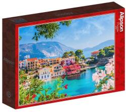 Alipson Puzzle 500 db-os puzzle - Colourful village of Assos - Greece (50226) (50226)