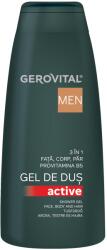 Gerovital Men Active 3 az 1-ben tusfürdő, 400 ml