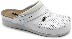 Leon Comfort 5002 Női Bőr Klumpa - Fehér, 40-es Méret
