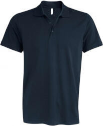 Kariban Férfi galléros póló Kariban KA239 Mike - Men'S Short-Sleeved polo Shirt -XL, Dark Grey