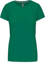 Kariban Női póló Kariban KA380 Rövid Ujjú Környakú póló -3XL, Kelly Green