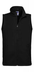 Russell Europe Férfi ujjatlan Softshell Russell Europe Men's Smart Softshell Gilet 3XL, Fekete