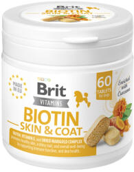 Brit Vitamins Biotin Skin Coat Care 120 g (60 tbl)