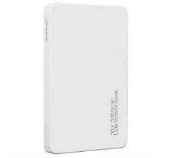 USAMS CY SERIES vésztöltő Type-C (5000mAh, 20W, wireless, MagSafe, PD gyorstöltő) FEHÉR (5KCD23103) (5KCD23103)