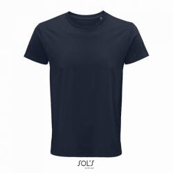 SOL'S Férfi póló SOL'S SO03582 Sol'S Crusader Men - Round-neck Fitted Jersey T-Shirt -3XL, French Navy