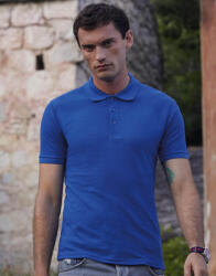 Fruit of the Loom Uniszex rövid ujjú galléros póló Fruit of the Loom 65/35 Tailored Fit Polo S, Fehér
