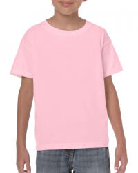 Gildan Gyerek póló Gildan GIB5000 Heavy Cotton Youth T-Shirt -M, Light Pink