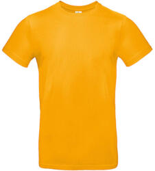 B and C Férfi rövid ujjú póló B&C #E190 T-Shirt -3XL, Sárgabarack