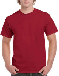 Gildan Uniszex póló Rövid ujjú Gildan Ultra Cotton Adult T-Shirt - M, Bíboros vörös
