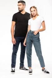 Kariban Férfi póló Kariban KA3014 Rövid Ujjú v-nyakú póló -M, Light Grey Heather