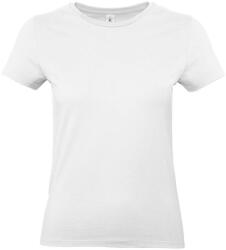 B and C Női rövid ujjú póló B&C #E190 /women T-Shirt -2XL, Fehér