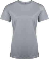 Proact Női póló Proact PA439 Ladies' Short-Sleeved Sports T-Shirt -2XL, Dark Grey