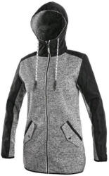 CXS CAPE Kapucnis Női Pulóver - M Szürke/Fekete
