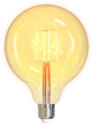 DELTACO Smart Home Led Filament G125 Izzó 5.5W 470Lm 1800-6500K E27 - Hideg-Meleg Fehér