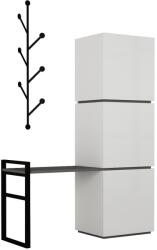 Decortie Viva Előszobafal - Fehér-Antracit