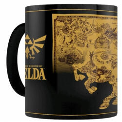Pyramid International Cana cu efect termic Pyramid Games: The Legend of Zelda - Map Silhouette (SCMG24878)