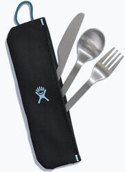 Hydro Flask Tacâmuri Hydro Flask Flatware Set Stainless Pouch black