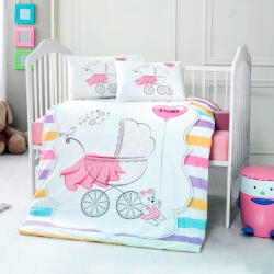 Chipolino Спален комплект от 3 части Chipolino - Розово сърце (SPBED302401)