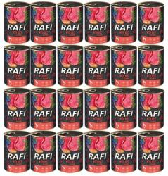 RAFI DOLINA NOTECI RAFI Beef Nedves kutyaeledel marhahússal 24x400 g