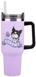 Paladone Cană de călătorie Paladone Animation: Sanrio - Kuromi, 900 ml (PP14604KUR)