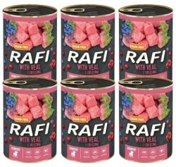 RAFI DOLINA NOTECI RAFI Borjúhús borjúhússal 6 x 400 g nedves kutyatáp