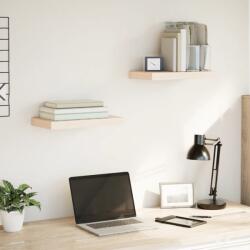 Bútor-market 2 db szerelt fa függőpolc 40 x 23, 5 x 4 cm