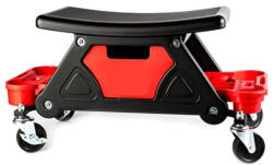  Gurulós Szerelőszék - 2 Tálcás, Fiókkal, 640x250x370