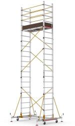 CAGSAN MODYSAFE Gurulóállvány - 6, 9m Munkamagasság, Mobil Állvány (SM640)