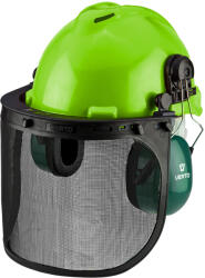 VERTO 97H300 Védősisak 3Az1-Ben, Fülvédővel, Hálós Pajzzsal (97H300)