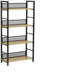 Signal Raw R4 Ipari Tölgy Polcos Állvány Fekete Fém Vázzal