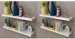 Bútor-market 4 db fehér fali polc 80 cm